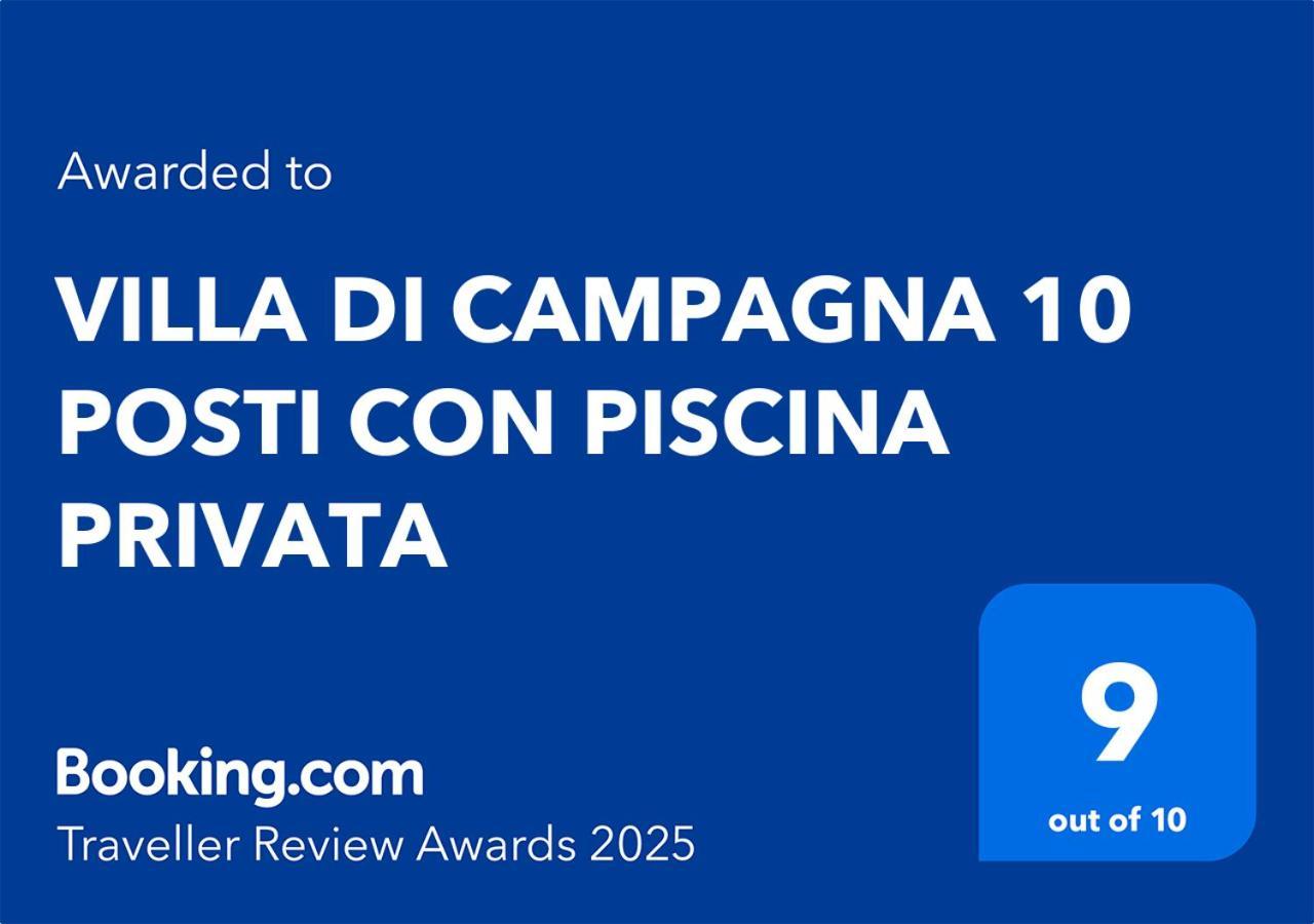Villa Di Campagna 10 Posti Con Piscina Privata Кастелина Маритима Екстериор снимка